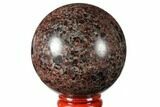 Polished Garnetite (Garnet) Sphere - Madagascar #132058-1